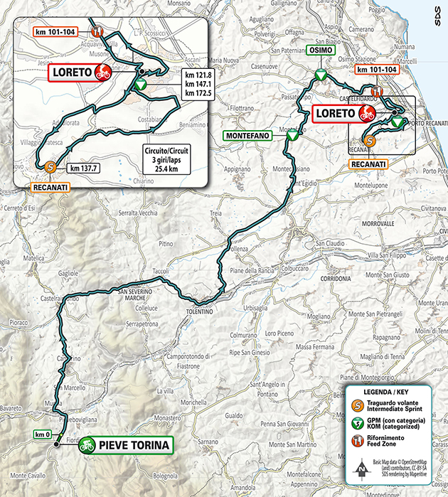 Stage 7 map